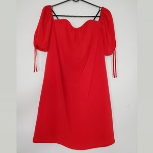 LIKE NEW Rachel Roy - Off Shoulder Woven Mini Dres